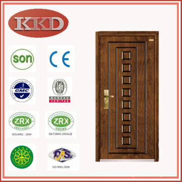 Antirrobo blindado acero madera puerta JKD-G103 para Europa